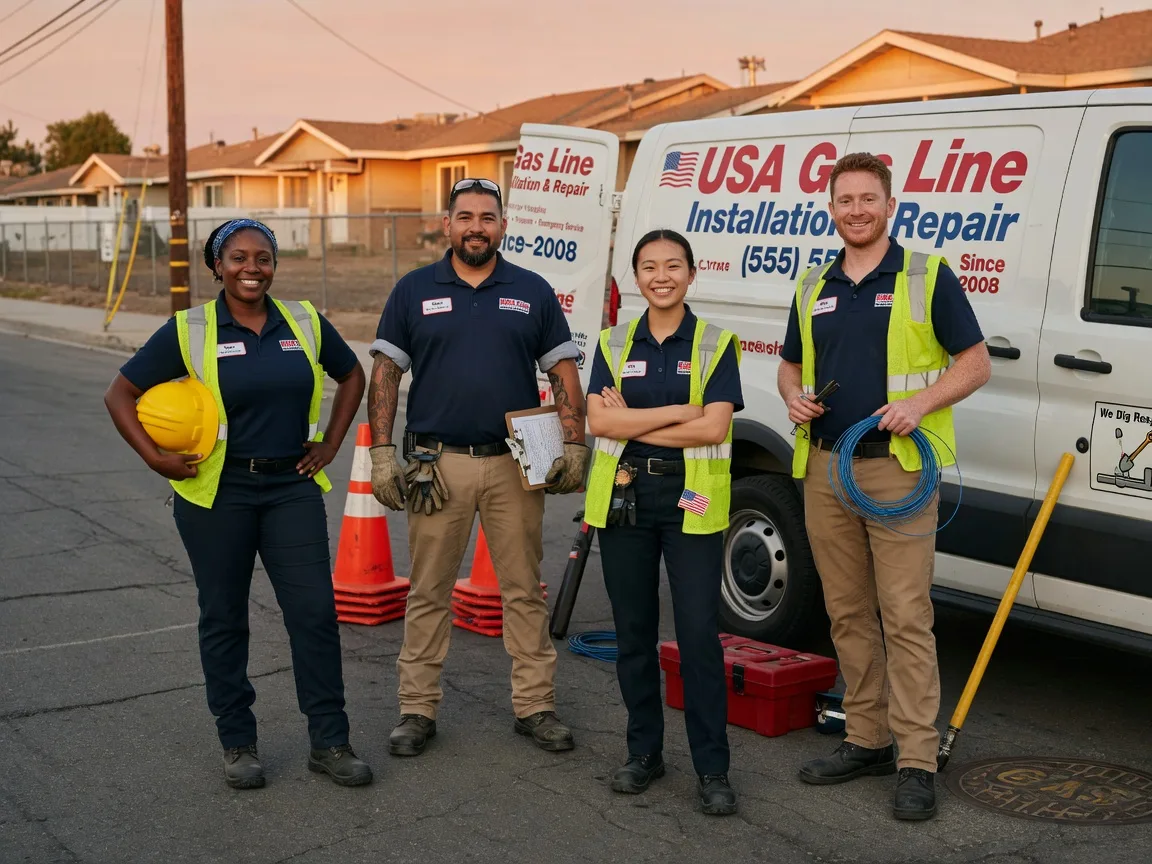 Gas Line Installation company in Armstrong, TX